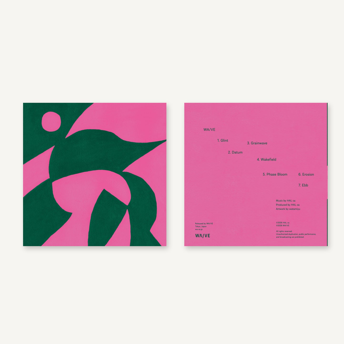 【数量限定・受注販売】HAL ca『WA/VE』12inch Vinyl